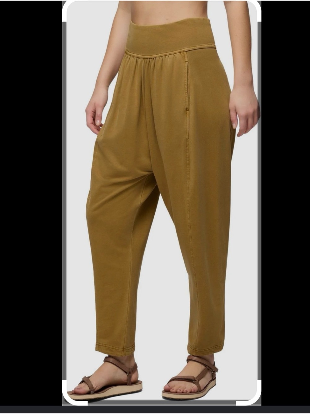 Prana Olive Relaxed Harem Joggers